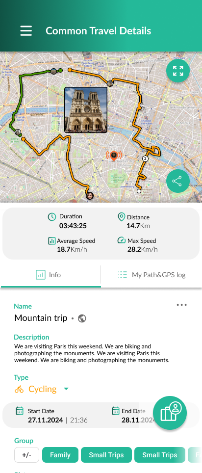 Zrzut ekranu aplikacji
